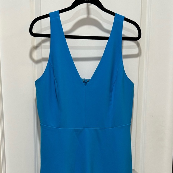 Adelyn Rae (Nordstrom) Blue Sleeveless Dress Asymmetrical Hem XL - Picture 8 of 9
